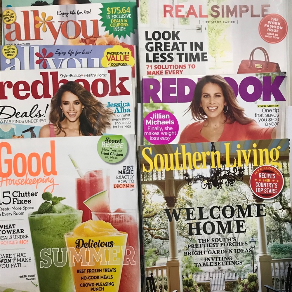 Old Magazines - qty 10-12